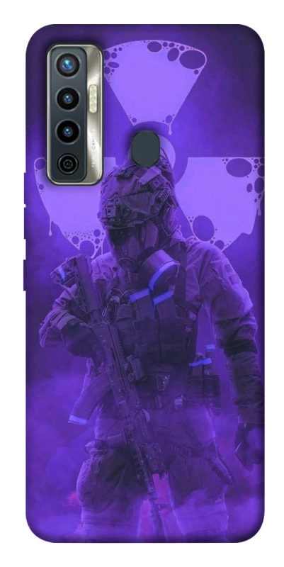 Чехол на TECNO Camon 17 Радиация v6 фото 1 из 1