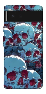 Чехол на Google Pixel 6 Skulls v2 фото 1 из 1