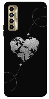Чохол на TECNO Camon 17P Love aesthetic ver.12 фото 1 з 1
