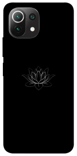 Чохол на Xiaomi Mi 11 Lite Black Lotus фото 1 з 1