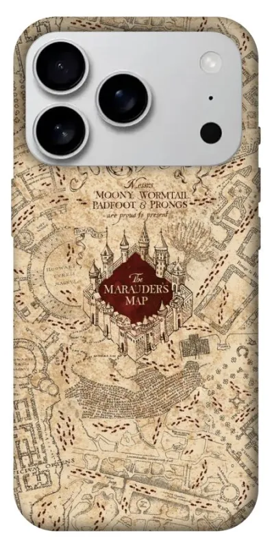 Чохол на Apple iPhone 18 Pro Max Marauders map фото 1 з 1