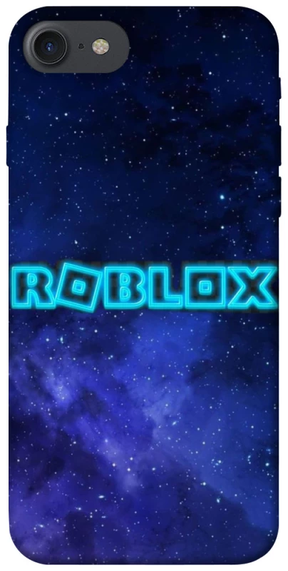 Чохол на Apple iPhone 7 / 8 (4.7") Roblox Space Logo Blue фото 1 з 1