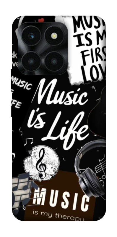 Чохол на Huawei Honor X6a Music is Life фото 1 з 1