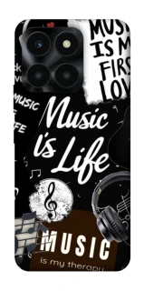 Чохол на Huawei Honor X6a Music is Life фото 1 з 1
