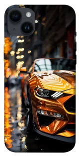 Чохол на Apple iPhone 14 Plus (6.7") Golden sports car фото 1 з 1