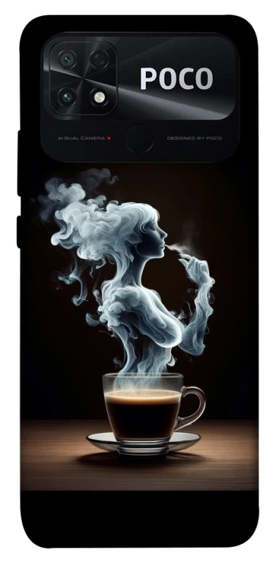 Чохол на Xiaomi Poco C40 Coffe Time фото 1 з 1