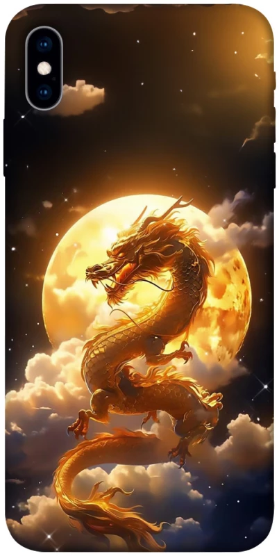 Чехол на Apple iPhone X (5.8") Golden Dragon фото 1 из 1