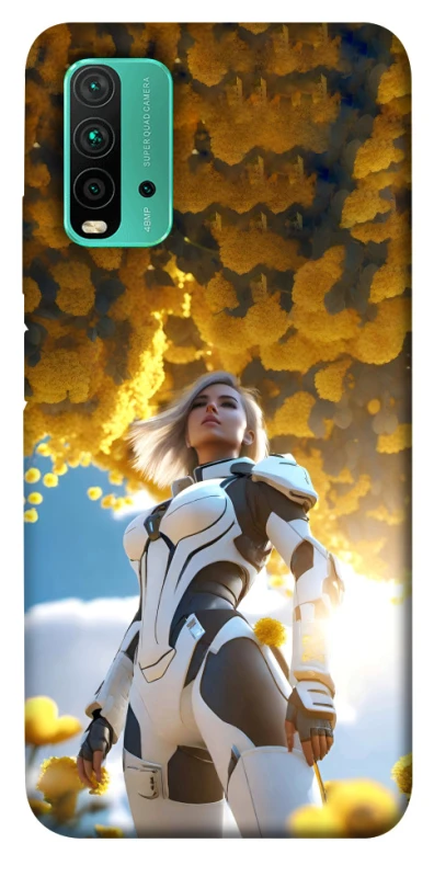 Чохол на Xiaomi Redmi Note 9 4G / Redmi 9 Power Cyber space girl ver.3 фото 1 з 1