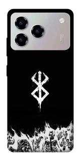 Чехол на ZTE Blade A76 Berserk skeletons фото 1 из 1