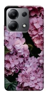 Чехол на Xiaomi Redmi Note 13 4G Розовые гартензии фото 1 из 1