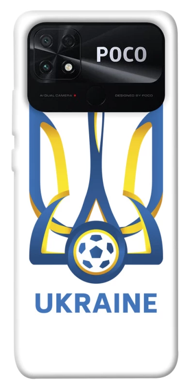 Чехол на Xiaomi Poco C40 Футбольный Герб v2 фото 1 из 1