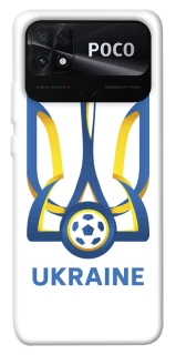Чохол на Xiaomi Poco C40 Футбольний Герб v2 фото 1 з 1