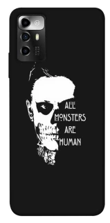 Чохол на ZTE Blade A72 All Monsters are Human фото 1 з 1
