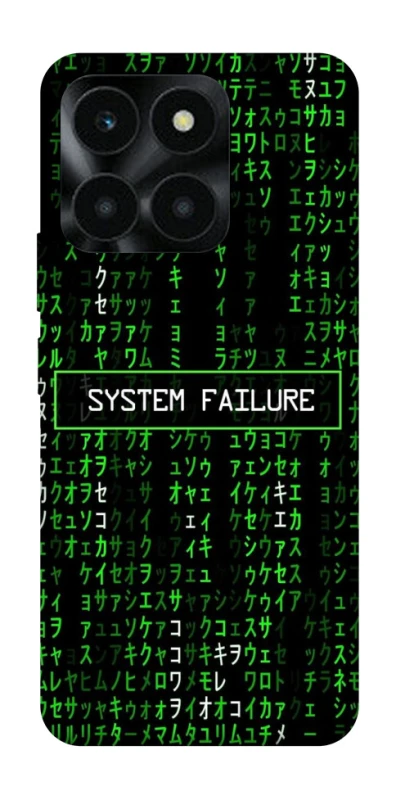 Чехол на Huawei Honor X6a Matrix system failure фото 1 Чехол на Huawei Honor X6a Matrix system failure фото 1 из 1