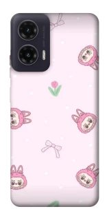 Чохол на Motorola Moto G35 Labubu Flower фото 1 з 1