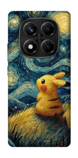 Чехол на Xiaomi Redmi Note 14 Pro 4G Pikachu and Van Gogh фото 1 из 1