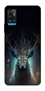 Чехол на ZTE Blade A71 Скандинавский олень v2 фото 1 из 1