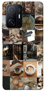 Чохол на Xiaomi 11T / 11T Pro Coffee collage ver.3 фото 1 з 1