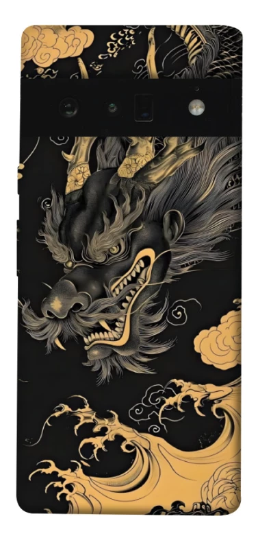 Чохол на Google Pixel 6 Pro gold dragon фото 1 з 1