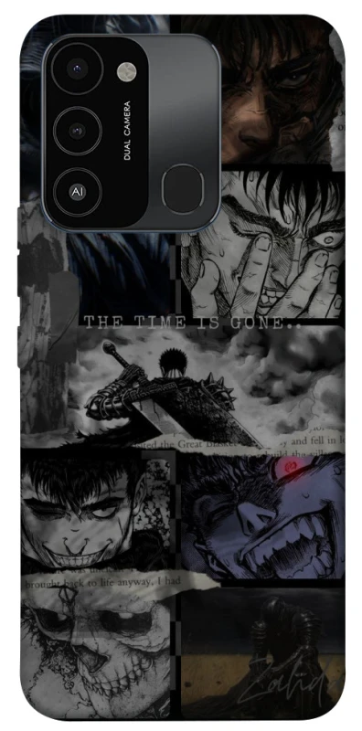 Чохол на TECNO Spark 8C Berserk collage ver.3 фото 1 з 1