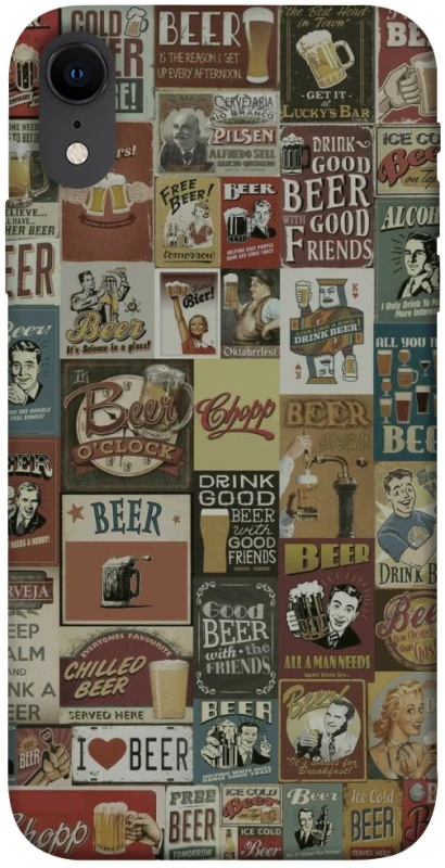 Чехол на Apple iPhone XR (6.1") Retro collage ver.1 фото 1 из 1