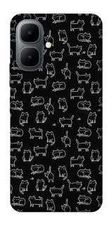 Чохол на Infinix Smart 10 Black Cats фото 1 з 1