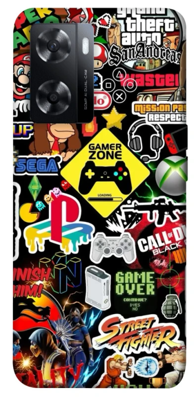 Чохол на Oppo A57s Gamer Zone фото 1 з 1