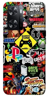 Чохол на Oppo A57s Gamer Zone фото 1 з 1