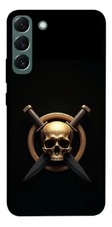 Чехол на Samsung Galaxy S22+ Golden Skull фото 1 из 1