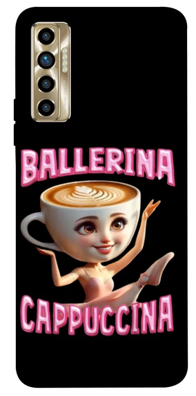 Чехол на TECNO Camon 17P Ballerina Capuchina фото 1 из 1