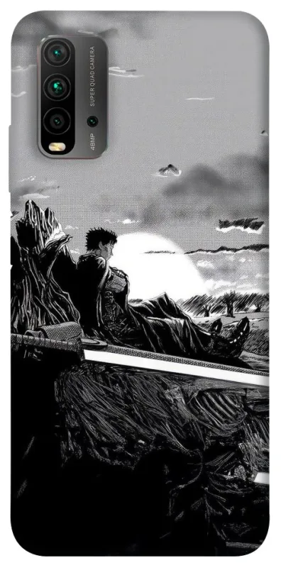 Чохол на Xiaomi Redmi 9T Berserk sunset фото 1 з 1