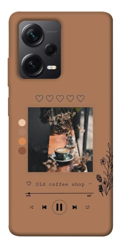 Чохол на Xiaomi Redmi Note 12 Pro+ 5G Coffee player фото 1 з 1