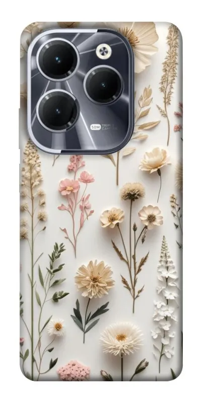 Чехол на Infinix Hot 40 Pro Floral design ver.1 фото 1 из 1