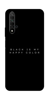 Чохол на Huawei Honor 20 / Nova 5T Black color фото 1 з 1