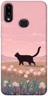 Чохол на Samsung Galaxy A10s cat on a field фото 1 з 1