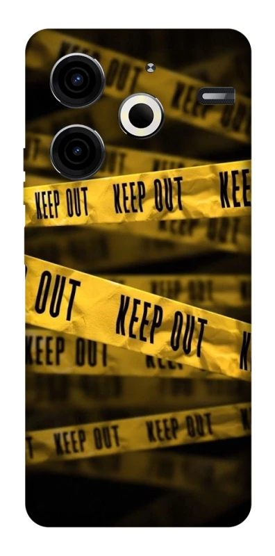 Чохол на TECNO Pova 6 Neo (LI6) keep out фото 1 з 1