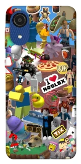 Чехол на Samsung Galaxy A03 Core Roblox collage ver.5 фото 1 из 1