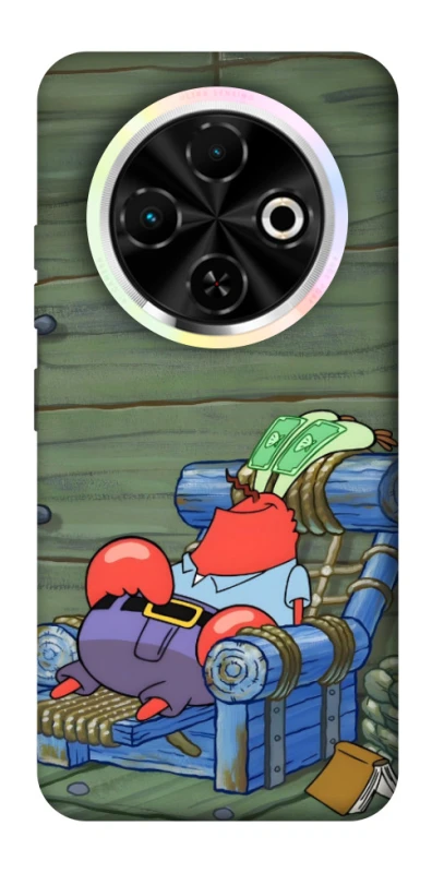 Чохол на TECNO Spark 30C Mr.Krabs фото 1 з 1