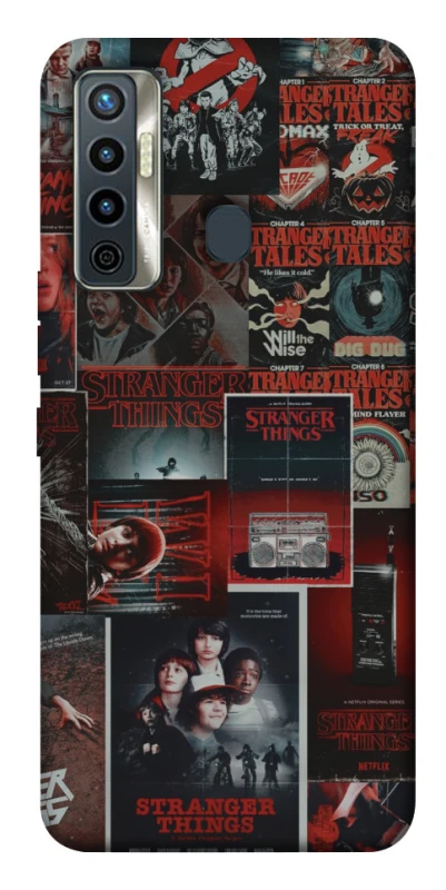 Чехол на TECNO Camon 17 Stranger Things ver.16 фото 1 из 1