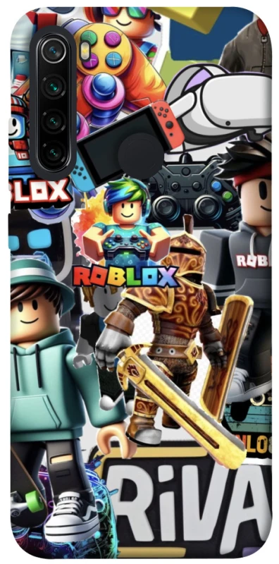 Чохол на Xiaomi Redmi Note 8 Roblox collage ver.1 фото 1 з 1