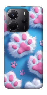 Чохол на Xiaomi Redmi Note 14 4G (Europe version) Cat paw фото 1 з 1