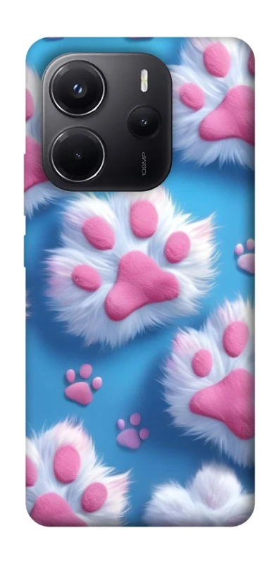 Чохол на Xiaomi Redmi Note 14 5G Cat paw фото 1 з 1