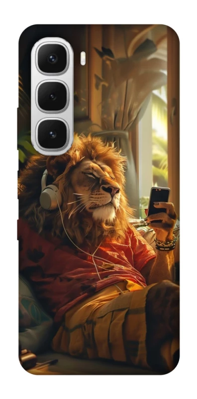 Чехол на Infinix Hot 60i Лев v2 фото 1 из 1