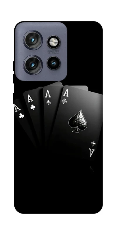 Чохол на Motorola Edge 50 Neo Black Cards фото 1 з 1