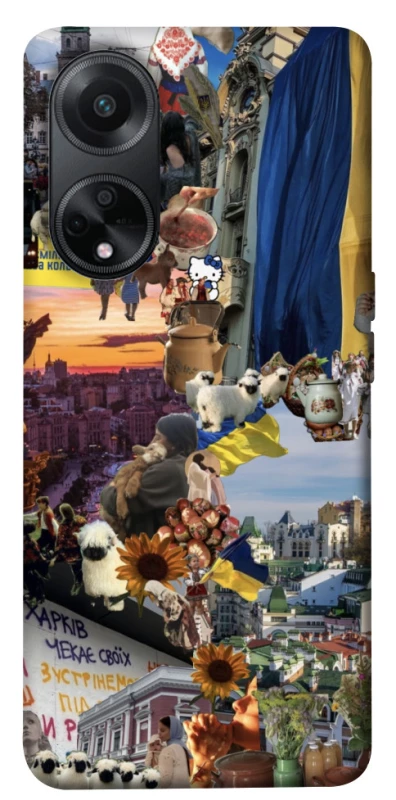 Чохол на Oppo A58 4G Ukraine style ver.2 фото 1 з 1