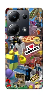 Чохол на Xiaomi Poco M6 Pro 4G Roblox collage ver.5 фото 1 з 1