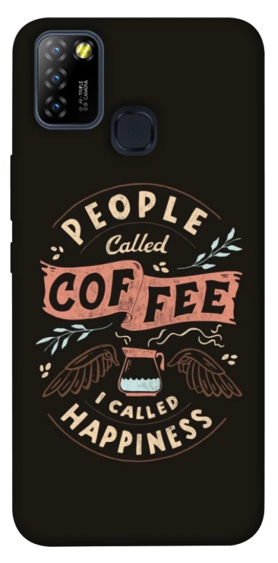 Чохол на Infinix Hot 10 Lite Сoffee happiness фото 1 з 1