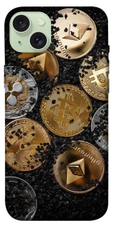 Чехол на Apple iPhone 15 Plus (6.7") Many coins v2 фото 1 из 1