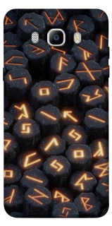 Чехол на Samsung J510F Galaxy J5 (2016) Огненые руны фото 1 из 1