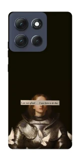 Чохол на Motorola Moto G86 Power Not afraid фото 1 з 1